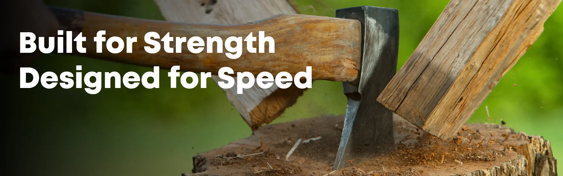 Axes With Wooden Handle