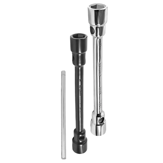 Two Way Wheel Spanners With & Without Tommy Bar