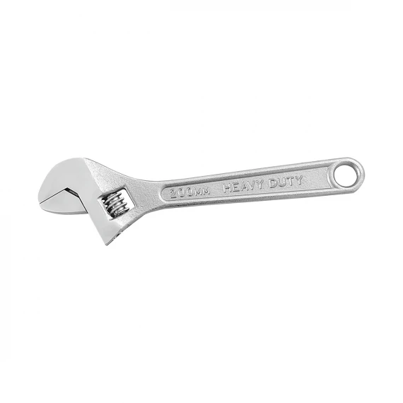 Adjustable Wrench With Nickle Plated