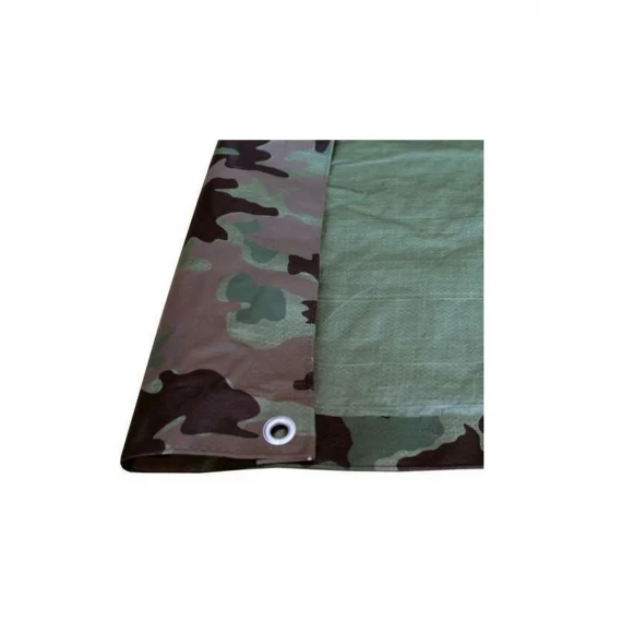 Reversible Camo/Green Medium-Duty Tarp
